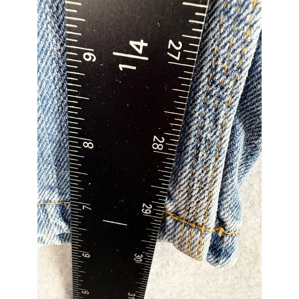 VTG Polo Jeans Co Ralph Lauren Carpenter Jeans Mens 34x30 Blue Denim Baggy Y2K
