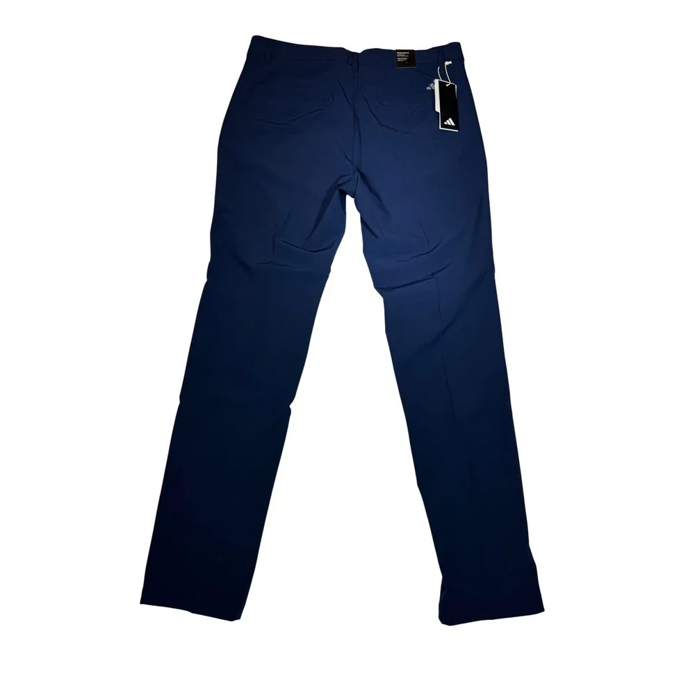 Adidas Mens Ultimate365 Golf Pants Navy Blue Regular Fit Tapered 34x34 NEW
