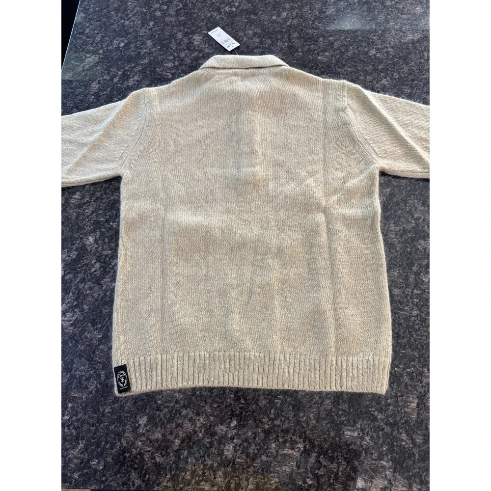 Todd Snyder Wool Mohair Polo Sweater Relaxed Italian Yarn Sage New Tag $398‎ XS